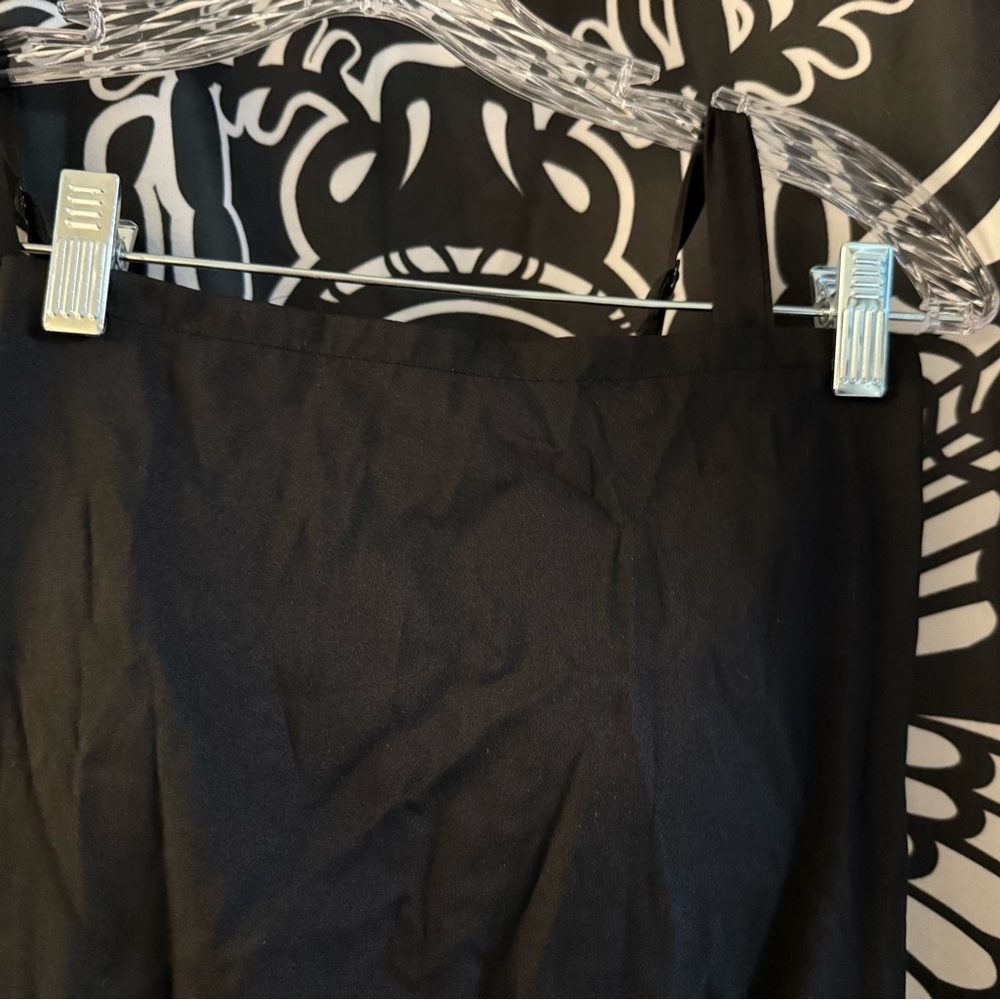 bebe Black Wide Leg Jumpsuit - Picture 5 of 6